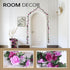 Miracliy 5Pcs 41FT Purple Flower Garland, Artificial Rose Arch Vines for Wedding Backdrop Decoration