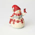 Enesco Jim Shore Heartwood Creek Snowman Figurine Holding a Cardinal, 4.75 Inch, Multicolor