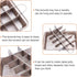Nonstick Brownie Pan, High Carbon Steel Baking Pan with Dividers, Makes 18 Pre-Cut Brownies for Oven Baking
