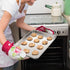 E-far Stainless Steel Baking Sheet with Rack Set, 12.4”x9.7” Cookie Sheet, Non-toxic & Dishwasher Safe