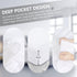 King Size Quilted Fitted Mattress Pad, Waterproof Soft Protector, Deep Pocket