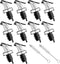 Auconda 10 Pack Oil Spouts, Olive Oil Vinegar Bottle Stopper Dispenser with Tube