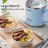 Topwit Electric Hot Pot, 1.6L Ramen Cooker, Multifunctional for Pasta, Shabu-Shabu, Oatmeal, Soup, Blue