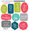 Motivational Magnets, 1 Peel Apart Sheet of 10 Girl Power Locker Magnets, Positive Affirmation Fridge Magnets