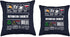Automation Engineer Label Skills Solving Coffee Wine Throw Pillow, 16x16, Multicolor