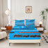 Set Set 3Pcs Feelyou Train Kids Boys Bed Sheets Retro Steam Engine Toddler Sheet for Teens Railway Track Transport Bed