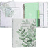 Recipe 3 Ring Binder 8.5x9.5, Organizer Set with 25 Slot Pages, 50 Recipe Cards, 6 Divider Pages