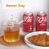 Honey Jar with Dipper and Lid, Thick Glass Honey Pot with Lid and Wooden Dipper, Wide Mouth Food Containers, Honey