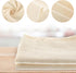 WLLHYF 3 Pack Cotton Nut Milk Bags Fine Mesh Reusable Cheese Cloth Food Yogurt Strainer Cheesecloth Bag Cold Brew Bags