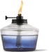 TIKI 6.25" Adjustable Flame Penta Glass Votive Tabletop Torch Watercolor Blue Outdoor