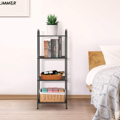 4 MAX Houser Storage Rack with Shelf,Industrial Style Extendable Plant Stand, Standing Shelf Units for Kitchen