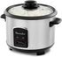 6-Cup Professional Series Rice Cooker with Glass Lid Stainless Steel