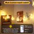 1 Pack 23 50 8 Enhon ft LED Battery Operated String Lights, Globe Starry Fairy Lights, Modes, Plug in with Timer