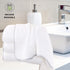 Cosy Family 4 Pack Set, Microfiber Bath Towel Lightweight and Quick Drying, Ultra Soft Highly Absorbent Towels