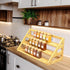 Banlilus Cabinet/Countertop Spice Rack - Bamboo Wood Spice Rack Organization