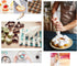 Piping Pastry Bag Pack of 100, Large Plastic Disposable Cream Pastry Bag for Cake Icing & Decorating Tool