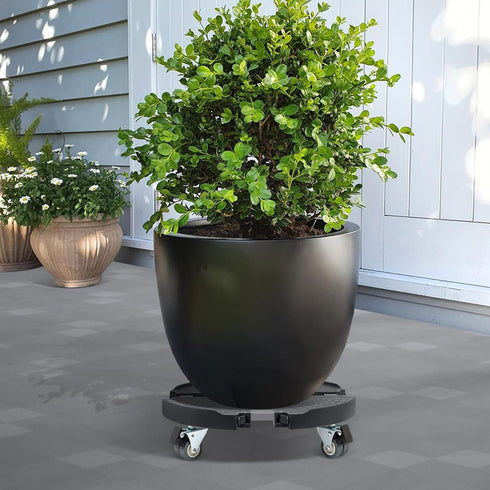 15 21 Inch 440 Lbs W B D WEIBIDA Plant Stand with Wheels Heavy Duty, Adjustable to Pot Roller Base, Rolling Planter