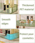 Bathroom Counter Organizer - 2 Tier Countertop Storage for Cosmetics, Skincare, Makeup, Green Vanity Tray, Spice Rack