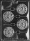 Grandmama's Goodies F083 Sunflower Lollipop Chocolate Candy Mold with Molding Instructions