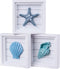 LODOCAVE 3D Art Beach Wall Decor - Coastal Decor Sets for Bedroom, Bathroom, Living Room