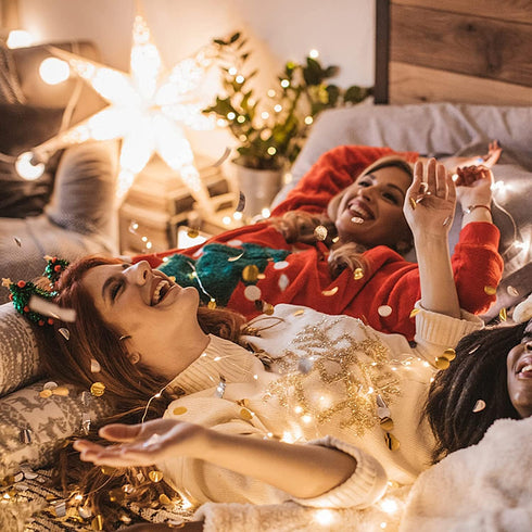 Highill 20LED Battery Fairy Lights Led String Lights with Timer Battery Operated String Lights Copper Wire Light