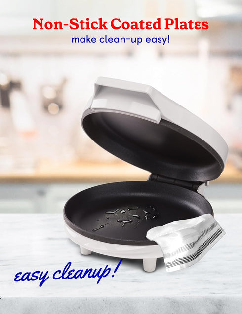 Pizza Maker Plus, Indoor Electric Grill, Nonstick Griddle Pan for Pizzas, Quesadillas, Tortillas, Nachos and More