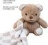 Set 0+ The Peanutshell Gift Benny Brown Teddy Bear Stuffed Animals and Baby Blanket for Boys, Girls, Newborn