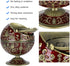Windproof Ashtray with Flip Lid, Global Shaped Dragon Pattern Zinc Alloy Smoking Ash Tray for Home Office Crafts