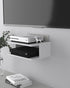 Floating Under TV Game Shelf Stand for Xbox Series S/X, Projector/Router/Entertainment Center, Projector Holder