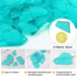 Sea Glass for Crafts, 16oz Frosted Seaglass Pieces for DIY Art Supplies, Vase Filler, Home Decor