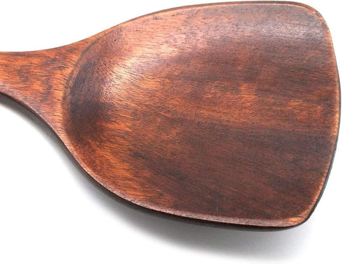 Wooden Kitchen Utensils, Eco-Friendly 16-Inch Long Cooking Spatula