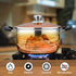 LIANYU 3QT Stainless Steel Stock Pot with Lid, Heavy Duty Cooking Soup Pot for Stew, Simmer, Boiling