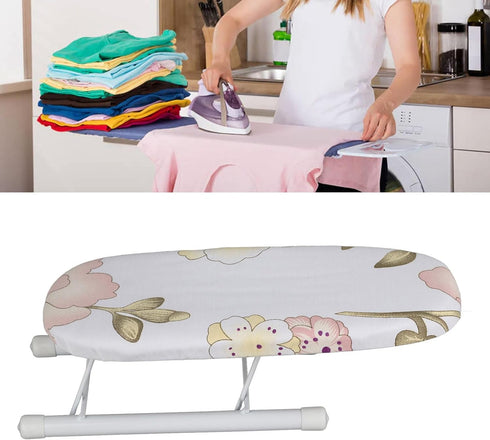 Fdit Small Ironing Board Toy for Sleeves, Neckline, T-shirt Collar, Cuff, Underwear (Not Suitable for Complete Clothing)