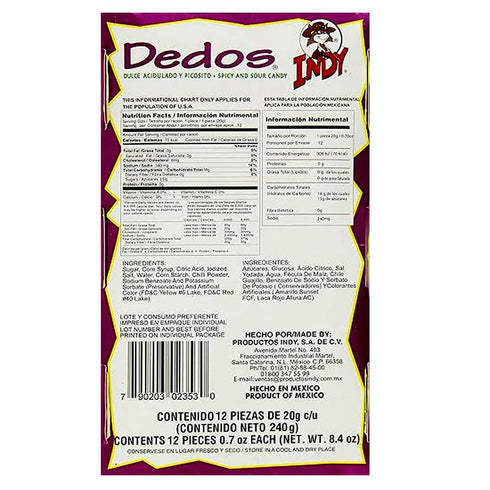 Dedos Indy