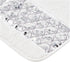 Popular Bath Sinatra Modern Contour Bath Rug - Stylish Luxury Bath Mat for Shower - Unique Design - White