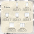 LuxClub 4 PC Full Size Sheet Set, Deep Pockets 16", Wrinkle Free Cooling Sheets, Cream Full