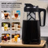 64 oz, 2 Sivaphe Large Ice Cold Coffee Maker Dishwasher Safty Traitan Carafe Pitcher Leak Proof, Iced Hot Coffee/Tea