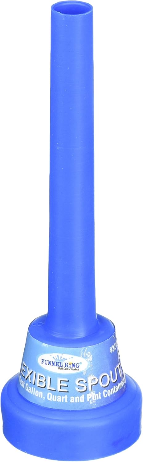 WirthCo 32197 Funnel King Flexible Spout Funnel with Cap