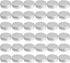 Tosnail 36 Pack 4 oz Aluminum Round Tins, Empty Tins Candle Tins Spice Tins with Screw Top Lids