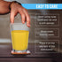 Juice Glasses Set of 4, 7 oz. Durable Drinking Tumblers for Soda, Water, Milk, and Spirits, Dishwasher Safe