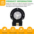 DC31-00054A Washer Drain Pump by Techecook - Replacement for Samsung Kenmore Washing Machine