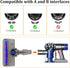 V6, DC58, DC59, DC61, DC62, DC74 Replacement Soft Roller Cleaner Head Compatible with Dyson Cordless Vacuum Cleaner