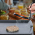 4pcs, 3.5 Inch, Mcmuffins GOYLSER Silicone Egg Rings, Black, Egg Maker, Pancake Patties & English Muffin, Foldable