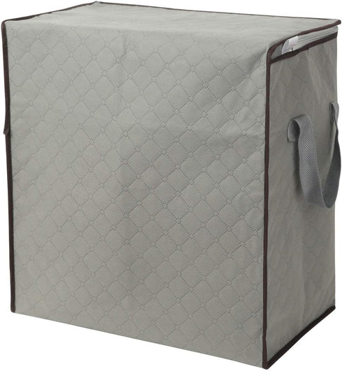 2 Pack Foldable Large Storage Bags, 20 x 14 x 20 inch for Comforter, Quilt, Blanket Clothes with Clear Window & Handles