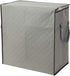 2 Pack Foldable Large Storage Bags, 20 x 14 x 20 inch for Comforter, Quilt, Blanket Clothes with Clear Window & Handles