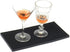 Yisharry li 6" x 12" Kitchen Square Rubber Bar Mat - PVC Black KTV Service Spill Drying Dish Mats