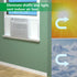 SZKXMJ Summer/Winter 4 2PIC 0.79in Window Air Conditioner,Side Insulated Foam Panel, Heat and Draft Insulating,Full