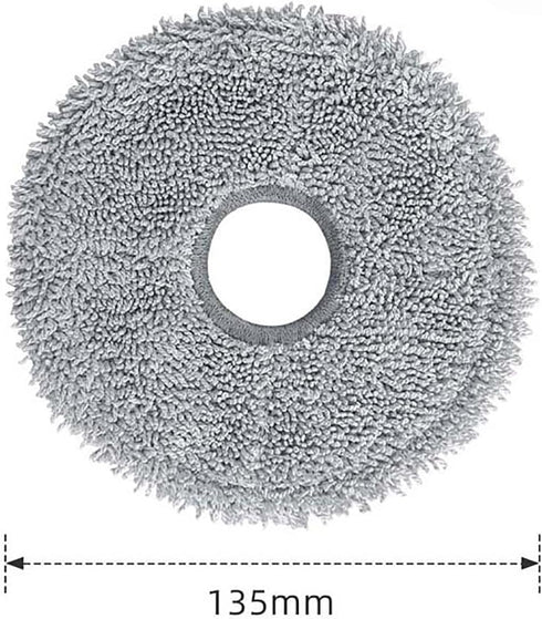 Replacement Accessories Kits for Dreame L20 Ultra Robot Vacuum Cleaner, Includes 4 Mop Pads