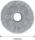 Replacement Accessories Kits for Dreame L20 Ultra Robot Vacuum Cleaner, Includes 4 Mop Pads