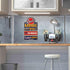 Dad's Garage Linked and Embossed Vintage Metal Sign - Great Gift Idea